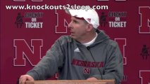 Bo Pelini not worried about job. 