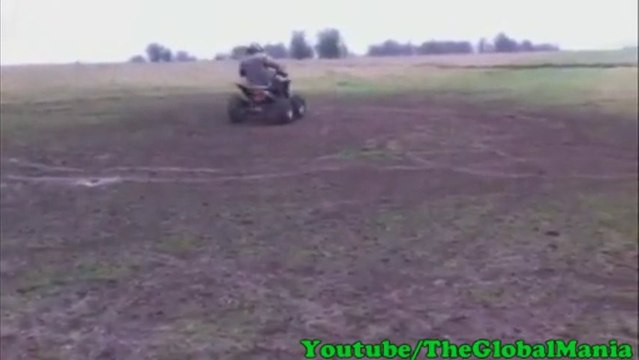 Yamaha YFZ 450 Drifting And Donuts