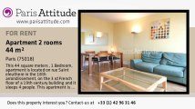 1 Bedroom Apartment for rent - Sacré Cœur, Paris - Ref. 2356