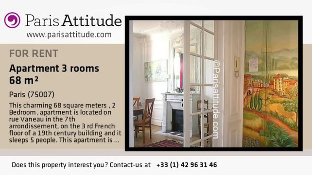 2 Bedroom Apartment for rent - Invalides, Paris - Ref. 6767