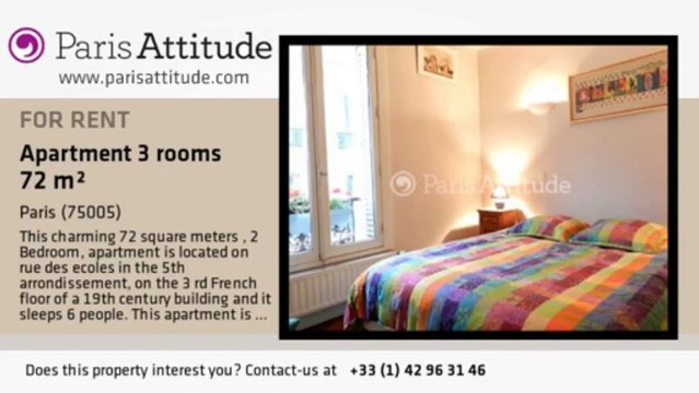 2 Bedroom Apartment for rent - Panthéon/Sorbonne, Paris - Ref. 1919