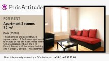 1 Bedroom Apartment for rent - Place Monge, Paris - Ref. 8526