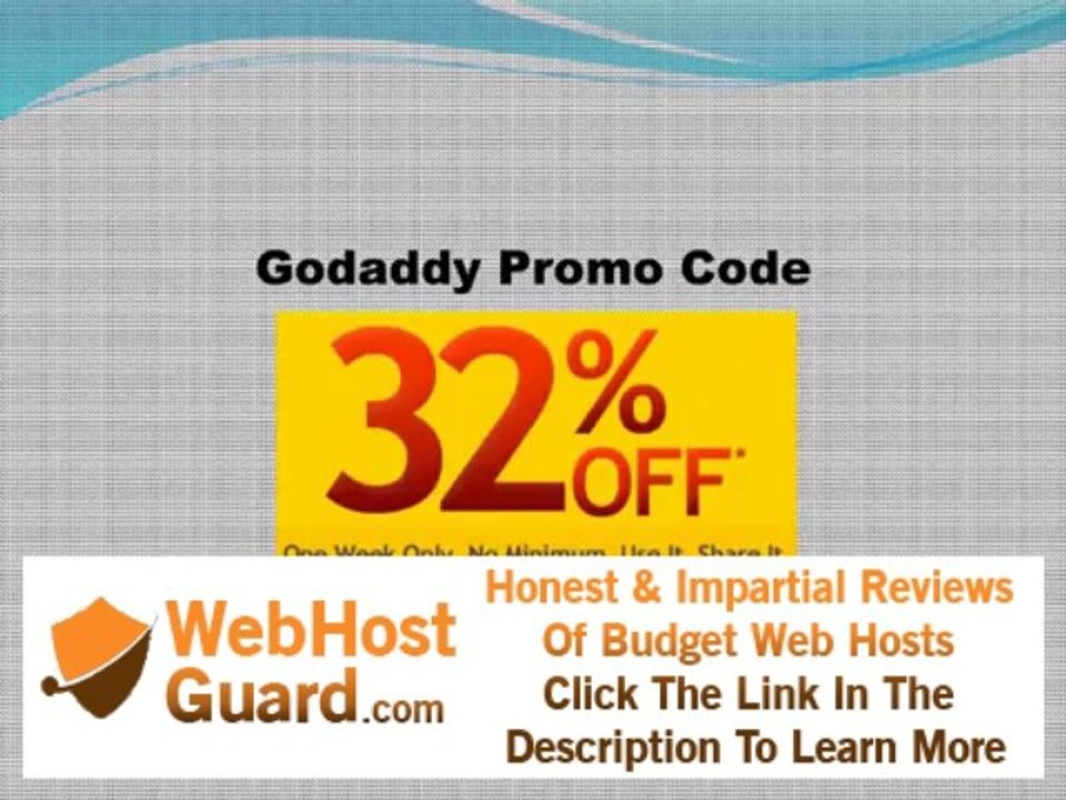 Dodaddy Web Hosting Coupon