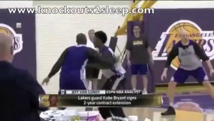 Kobe Bryant signs two-year contract with the Lakers