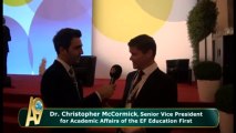 Dr. Christopher McCormick, Senior Vice President for Academic Affairs of the EF Education First