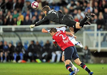 Mickaël Landreau 603 matchs en Ligue 1 - Ses plus beaux arrrêts cette saison - 2013/2014
