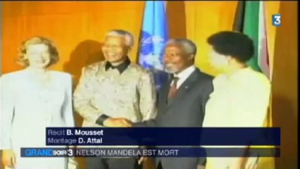 Les premières réactions à la mort de Nelson Mandela