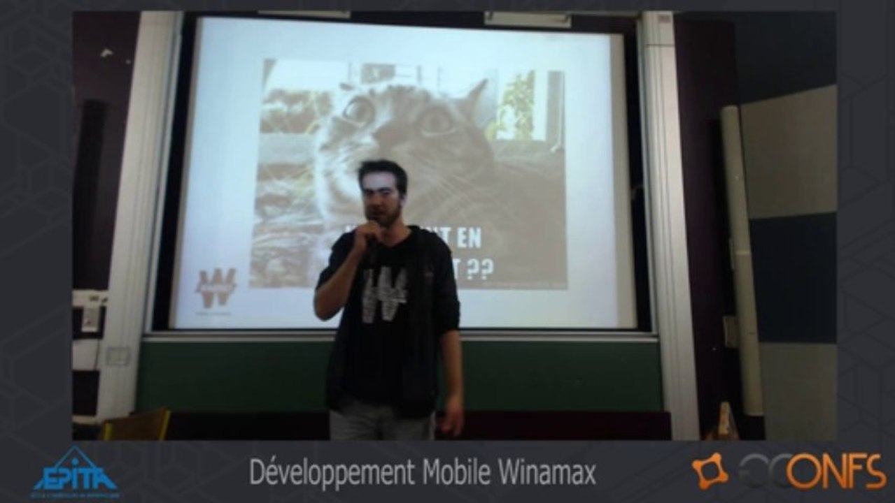 Conférence Développement Web Mobile Winamax