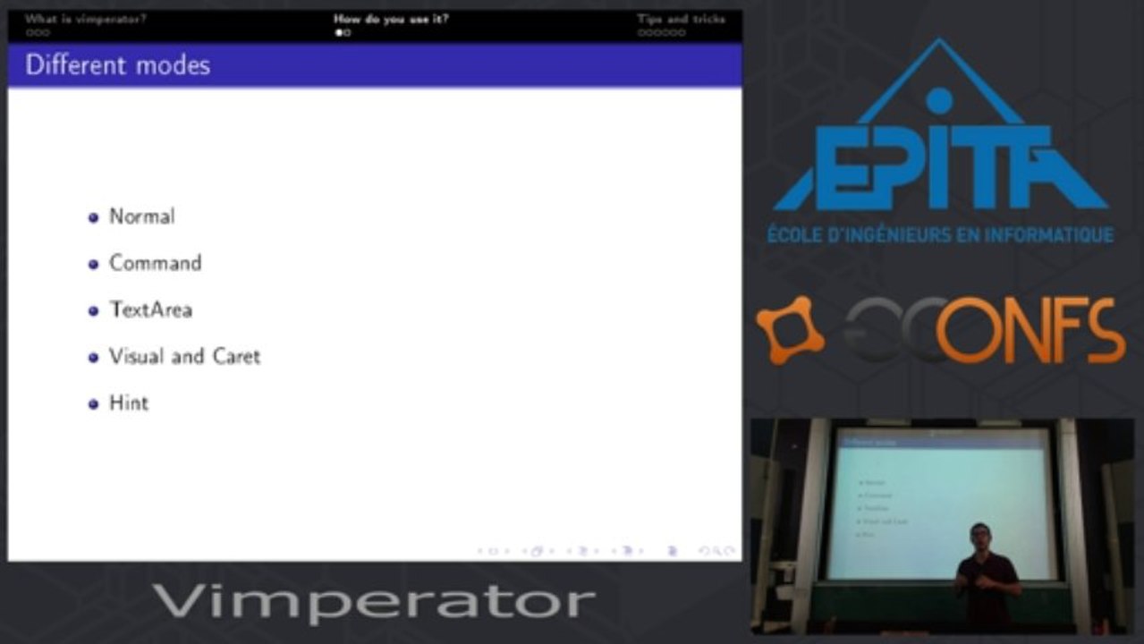 Conférence Vimperator
