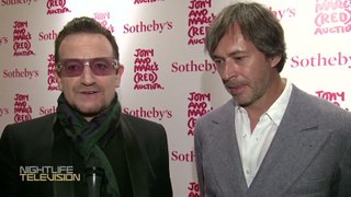 Musician & Activist Bono  helps raise more than $26 million