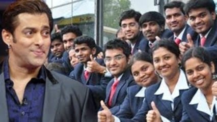 Salman Khan Becomes A Virgin Guru For Engineering Students