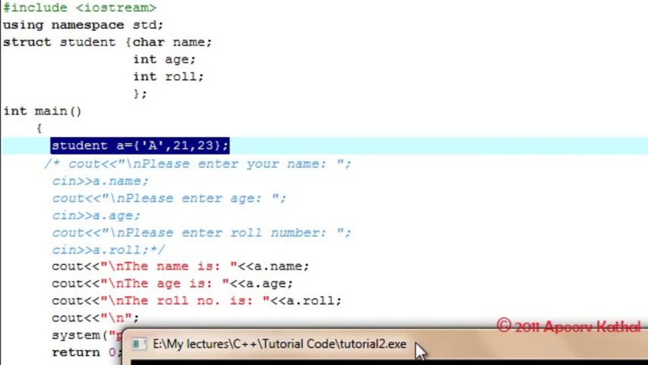C++ in Hindi Urdu -26 Structures Part 2-Structures Assignments