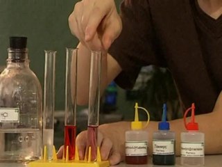 001. Действие кислот на индикаторы