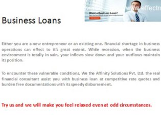 Personal Loan, Home Loan
