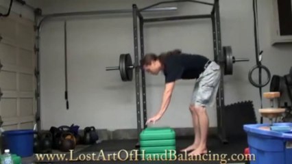 Handstand Shoulder Stand