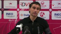 Conférence de presse d'Olivier Dall'Oglio avant Fabrègues-DFCO