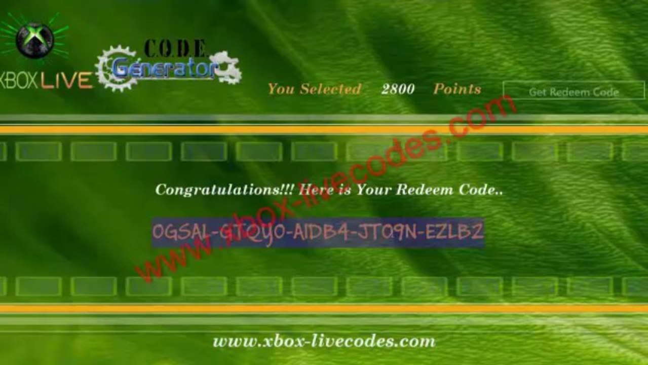 Free to Download Xbox Live Code Generator Free Microsoft Points (with Working Proof) App