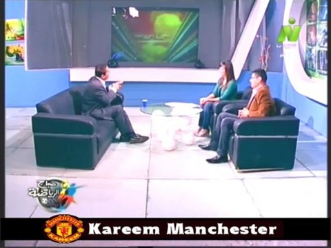 الاعلاميين طارق رضوان ومروه الشرقاوى فى صباح الرياضه مع الناقد الرياضي محمود معروف 6 ديسمبر 2013