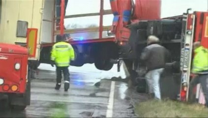 La tempête Xaver balaie l'Europe