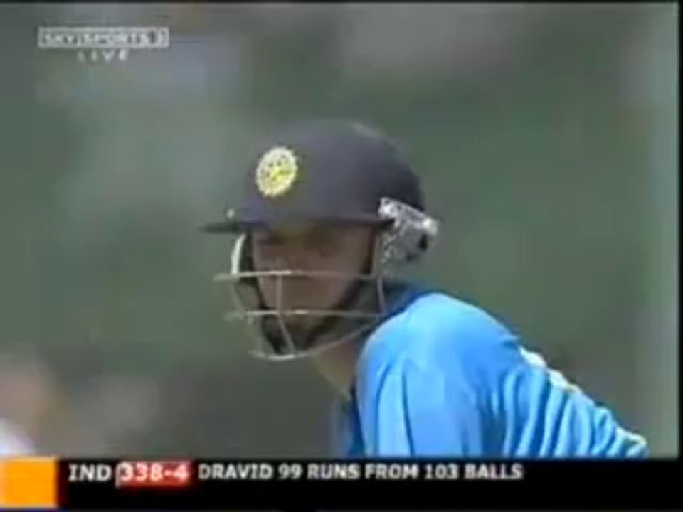 Shoaib Akhtar vs Rahul Dravid