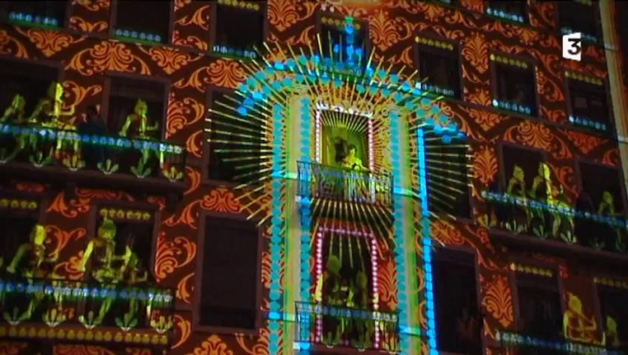 10 - DESSINE-MOI... DES LUMIERS Mur des Lyonnais - Fête des lumières 2013