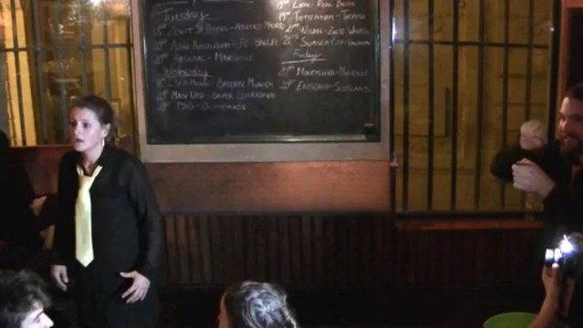 Les Improspectus - Spectacle du 27 novembre 2013 au pub The Shakespeare de Montpellier