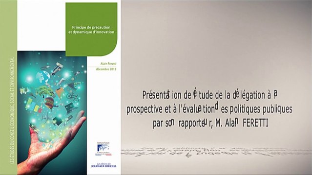 Principe de précaution et dynamique d’innovation - cese