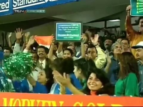 Wasim Akram v Saurav Ganguly - Classic Reverse Swinging Yorker