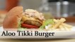 Veg Aloo Tikki Burger - Cheese Potato Patties With Coleslaw - Snack Recipe By Ruchi Bharani [HD]