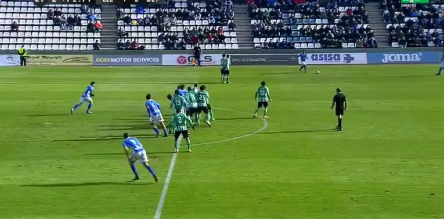 Gol del Lleida 1-2