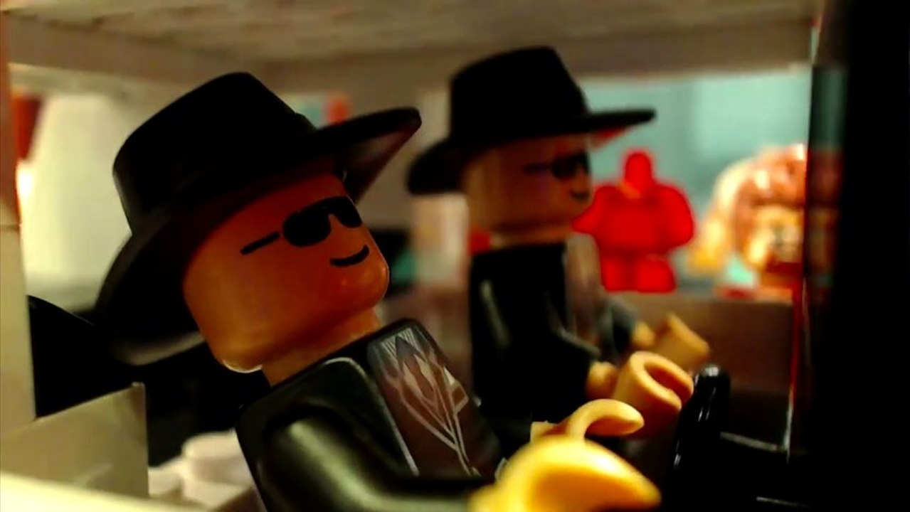 Les Blues Brothers en LEGO!! Adaptation d'un clip image par image...