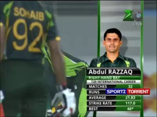 Abdul Razzaq's Priceless Reaction To First Ball Dismissal When Left Imran Tahir's Googly