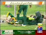 Ahmed Shahzad And Fauf Duplesis Clash
