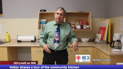 Volker Shares the Thunder Bay RFDA Community Kitchen