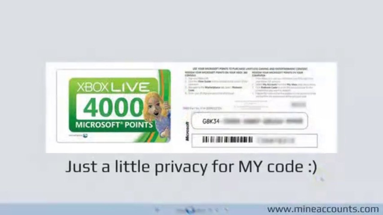 Free microsoft points codes watch now December 2013] Updated
