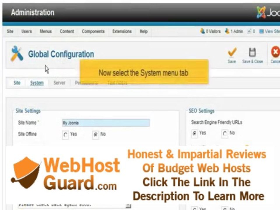 How to enable caching for Joomla | FastDot Cloud Hosting