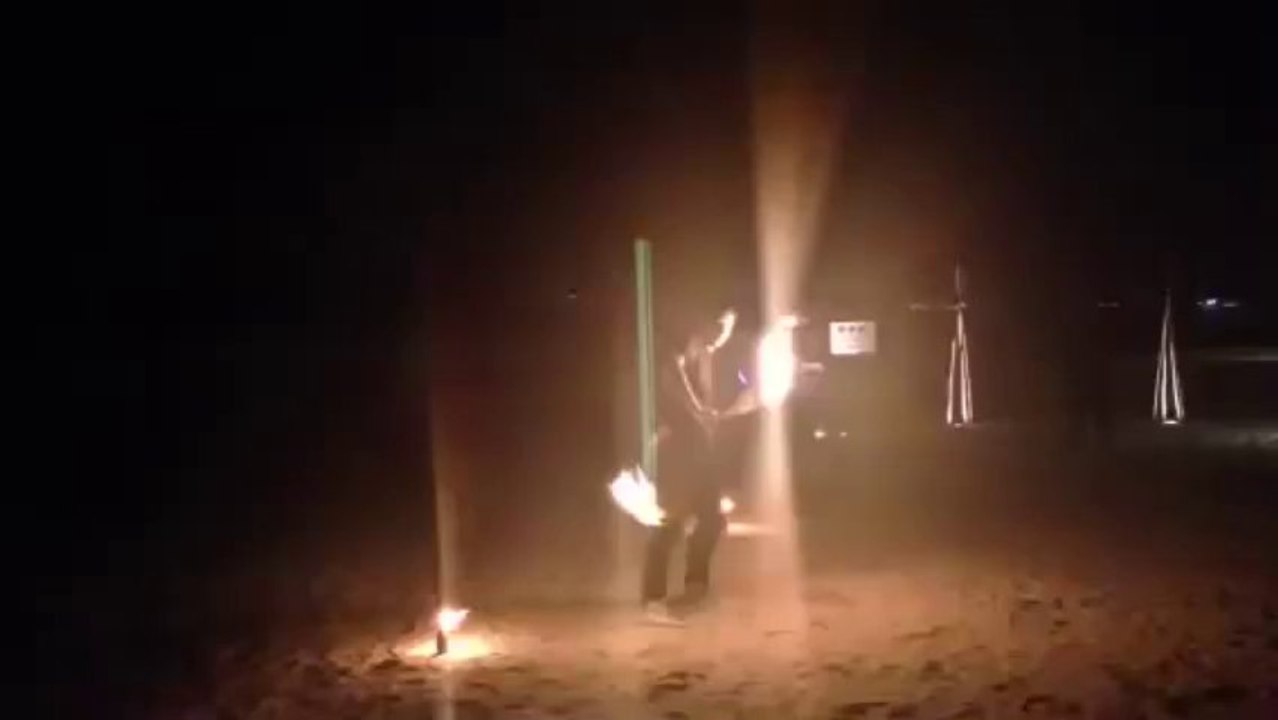 Fire dance show - Entertainment in Koh Samui