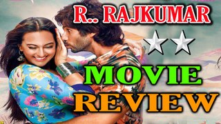 R Rajkumar Movie Online Review - Shahid Kapoor and Sonakshi Sinha