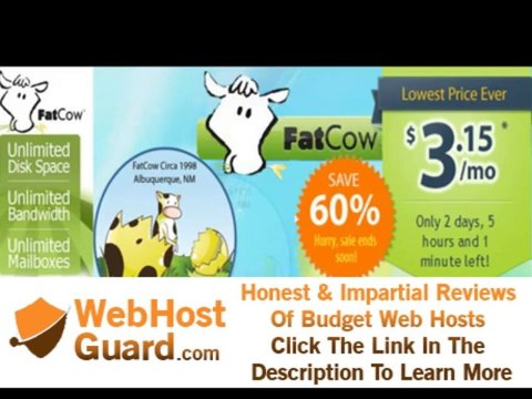Fatcow Coupon Code February 2013 - %65 off Web Hosting Plans