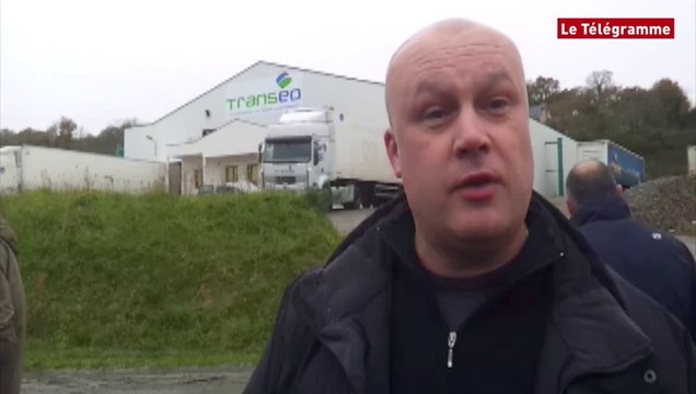 Pont-de-Buis (29). Transéo en redressement judiciaire : les salariés en grève