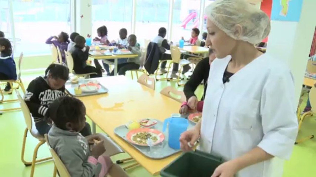 De la cantine au jardin, je ne perds rien.