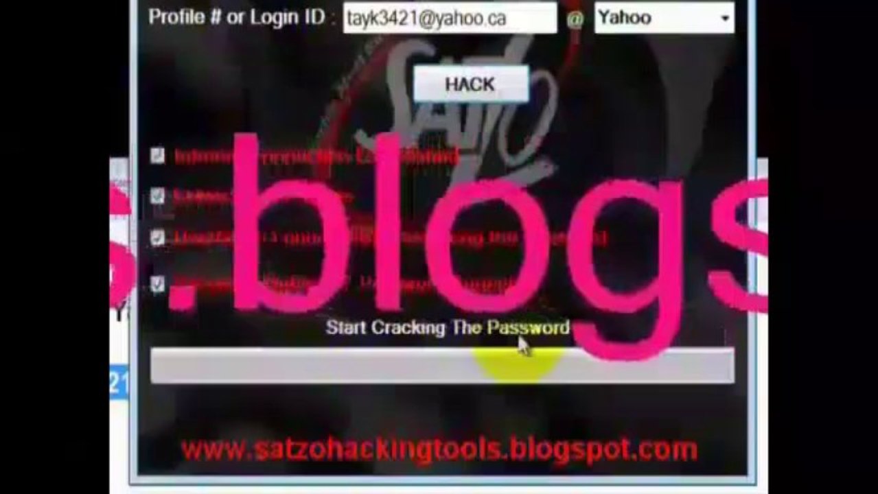 How to change Yahoo email password