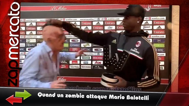 Zidane en direct du Brésil, Balotelli fait fuir un zombie... Le zapping Top Mercato de la semaine !