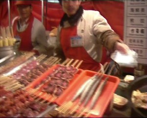 Fabrice eola la cuisine des sons Pékin 2004 marché de nuit