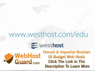 Free Web Hosting for Students - WestHost for Webucation