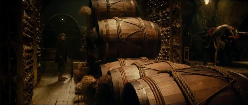 Dwarves and Barrels - THE HOBBIT 2 The Desolation of Smaug - Movie Clip # 5