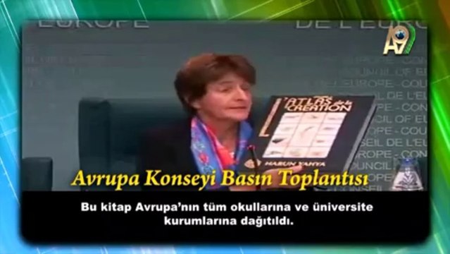 Avrupa Konseyi Sayın Adnan Oktar'ın dev eseri Yaratılış Atlası'nın evrimi yerle bir ettiğini kabul ediyor