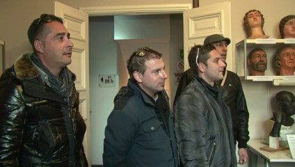 Smiling Pope Francis immortalised in Rome wax museum