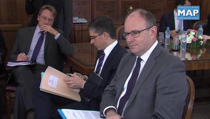 Entretiens entre Mohammed Boussaid et les présidents de l'Assemblée nationale française et du Sénat