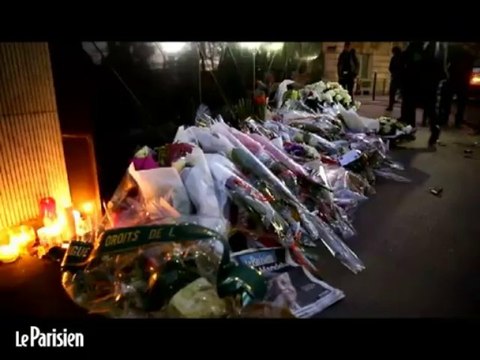 Les Parisiens rendent hommage à Nelson Mandela